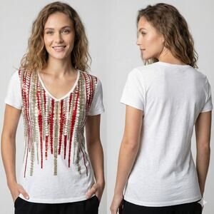 Chico's Zenergy Sze 0 Womens Size Small Short Sleeve TShirt